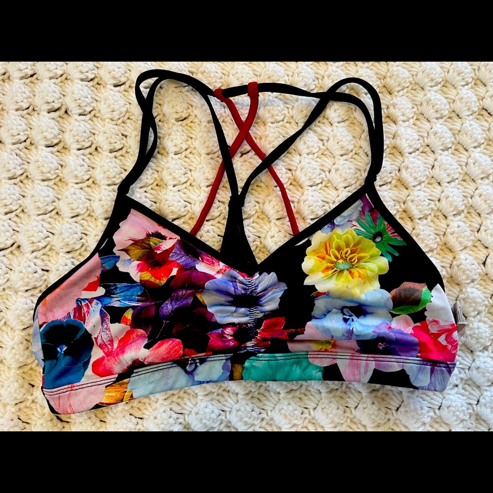 Old Navy Activewear Floral Bralette